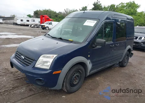 2010 Ford Transit Connect Xlt из США, поврежденный, VIN NM0LS6BNXAT017131